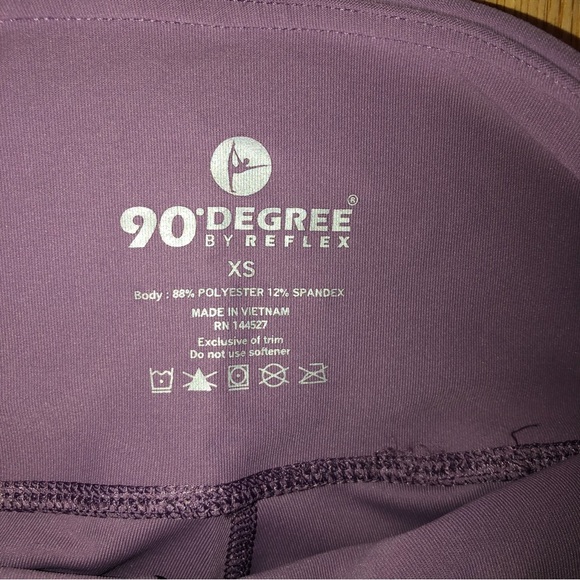 90 Degrees mauve leggings- XS - Picture 8 of 8
